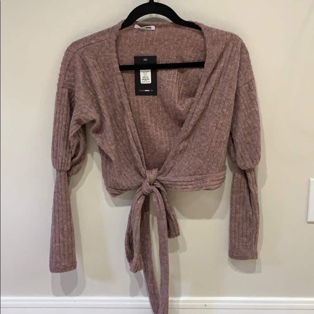 New With Tags Long Sleeve Cropped Fashion Nova Top